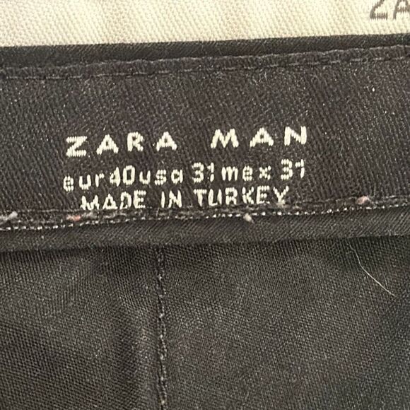 Zara Man Mens Houndstooth Dress Pants size 31 - Picture 7 of 9